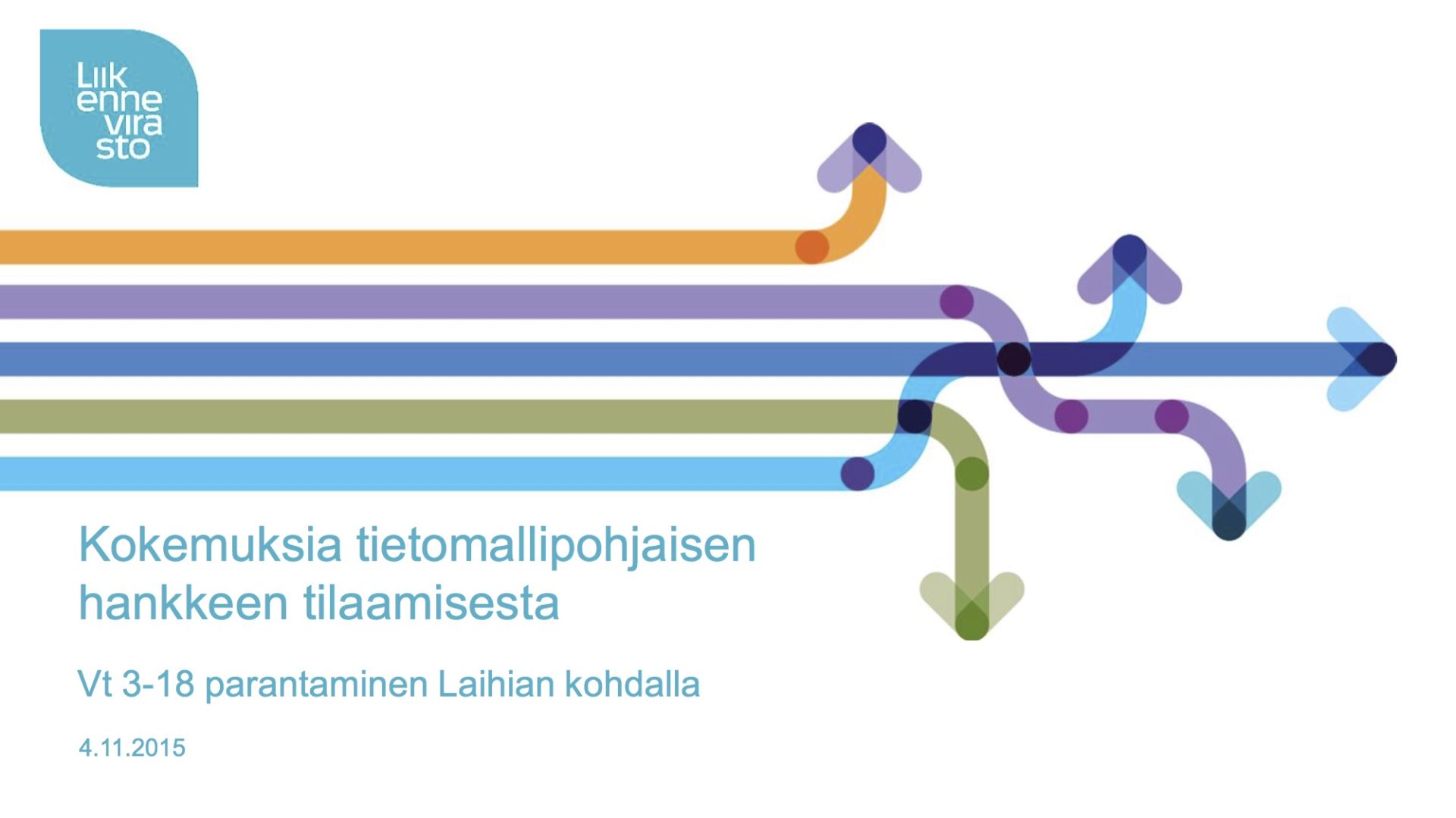 YIV2015 – Yleiset inframallivaatimukset käytännössä, esityksiä 1
