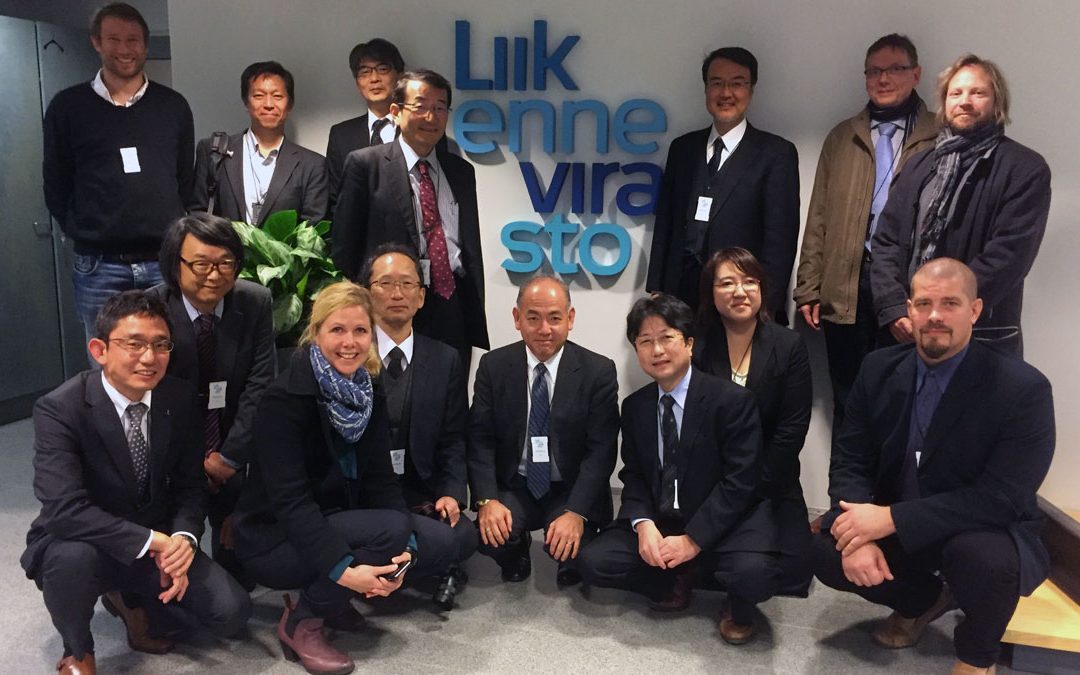 Japanilaisdelegaatio tutustui Suomen tietomallintamiseen