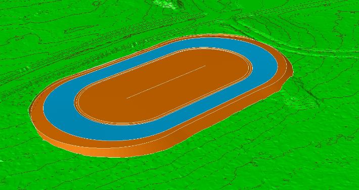 Speedwayn radan rakentamista tietomallintamisella