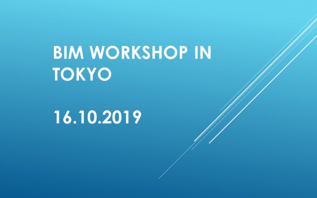 BuildingSMART Finland BIM workshop and BIM networking 16.10.2019 at the Embassy of Finland in Tokyo